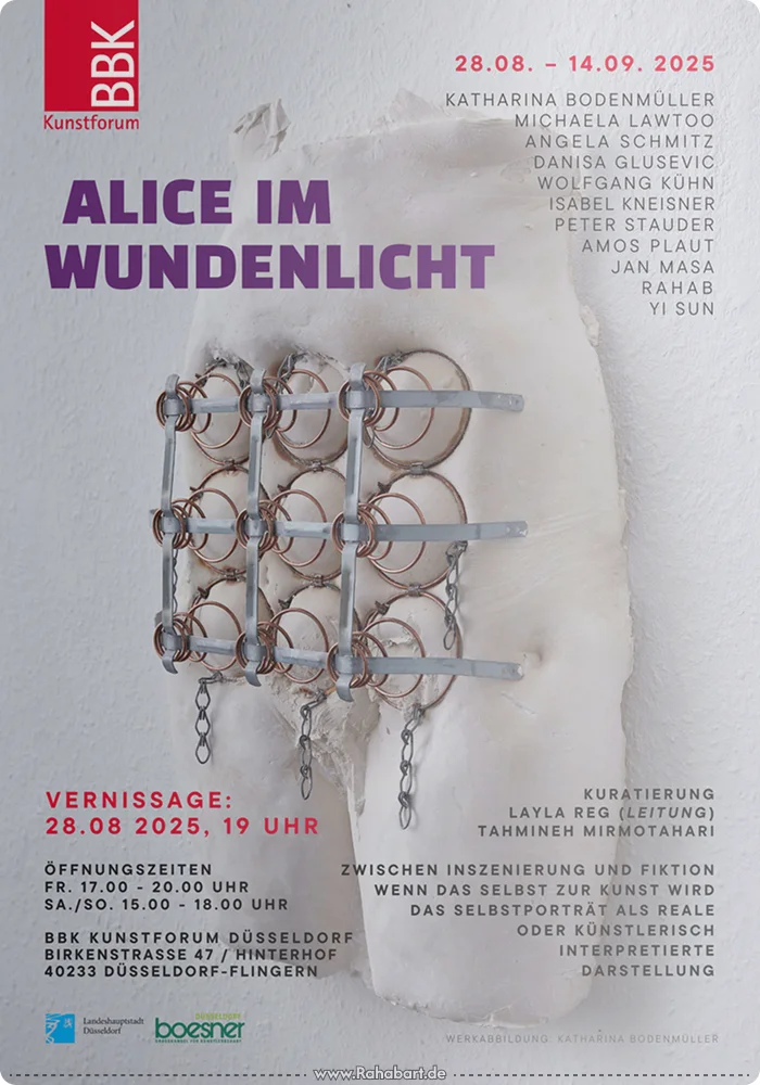 Einladung Mitglieder BBK Alice im Wundenlicht 2