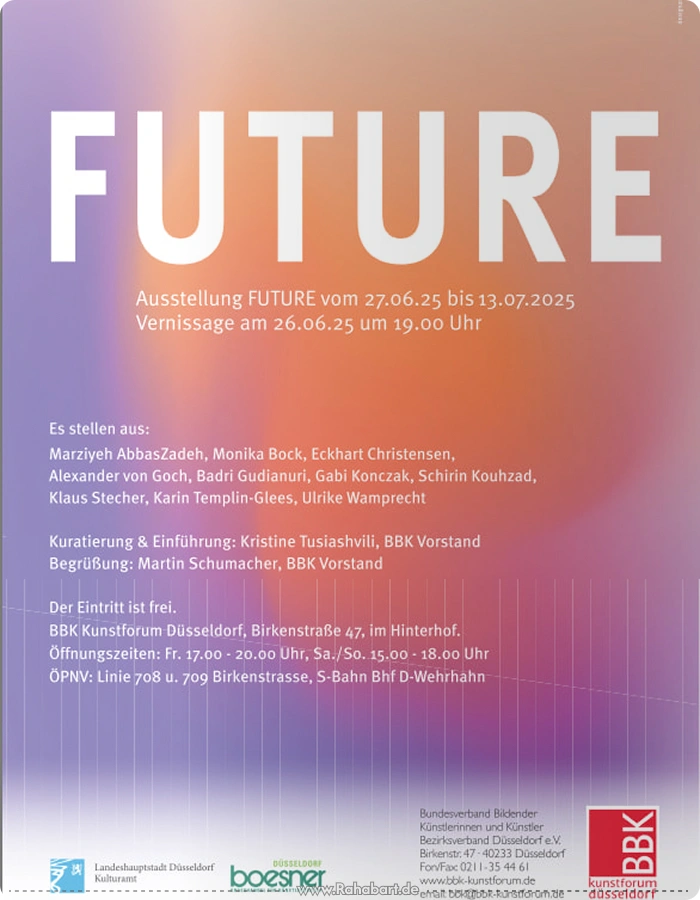 „Future“ - BBK Kunstforum Düsseldorf